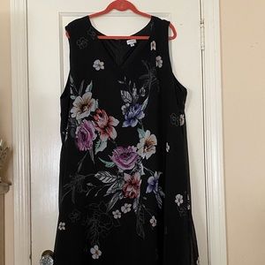 Plus size hi/low dress
